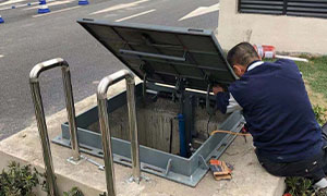 青岛液压井盖项目